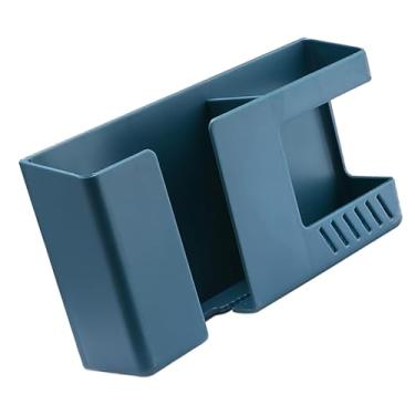 Imagem de Organizador de Parede Slot Cabo ABS Resistente Simples e Estiloso Fácil Instalar Suporte para Controle Remoto Quarto Sala Estar Caixa Armazenamento Ec