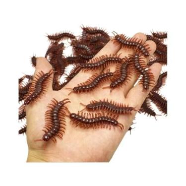 Imagem de Conjunto De Simulação De Insetos Para Halloween 12/48 Peças Barata Ara