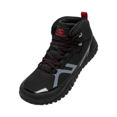 Imagem de Tênis Unissex De Caminhada Com Bico Largo Antiderrapante Cano Médio Es