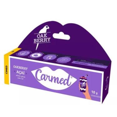Imagem de Hidratante Labial Carmed Açaí 10g Bastão Orgânico com Cor