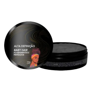 Imagem de Pomada Gel Modelador Trança Penteados Cabelo Alta Definição