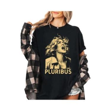Imagem de Camiseta Unissex Dos Anos 90 Sci Fi Horror Rhea Seehorn Pluribus De Ma