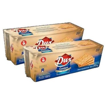 Imagem de kit 2 BISCOITOS CRACKER DUX GOLDEN - 294G