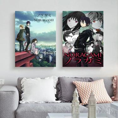 Imagem de Conjunto de pintura de pôster Noragami Anime Wall Art 40x60cm (x2)