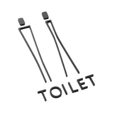 Imagem de Cabideiro De Parede Em Metal Preto Com 5 Ganchos, Organizador Vintage 