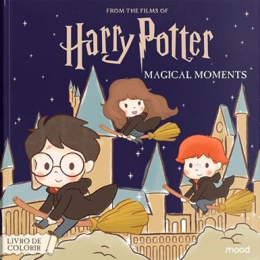 Imagem de Livro - Harry Potter - Magical moments - Para colorir