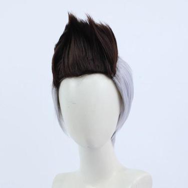 Imagem de Peruca de cosplay Edgerunnerss Davids Martinezs 30cm de cabelo sintéti