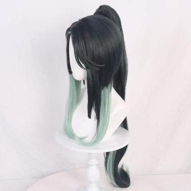 Imagem de Peruca de cosplay Genshins Impacts Clouds Reteners Synthetic Hair - yi