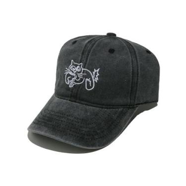 Imagem de Boné de beisebol, chapéus lisos de algodão lavado com lindo bordado de