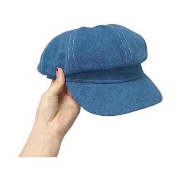 Imagem de Boina Feminina Moderna - Ideal para Primavera e Verão, Azul