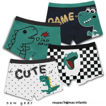 Imagem de Conjunto de 4 Peças de Roupa Íntima Infantil Donald Duck - Algodão 100