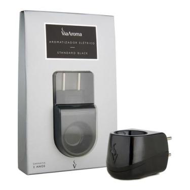 Imagem de Difusor Aromatizador de ambientes Standard Branco Via Aroma, Preto
