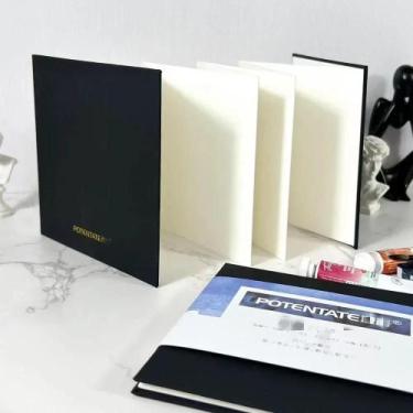 Imagem de Papel Para Aquarela POTENTATE 300G, Caderno De Desenho Dobrável, Cader