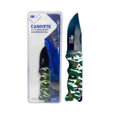 Imagem de Canivete De Bolso Tático Camuflado Retrátil Pequeno - Nilo-imports