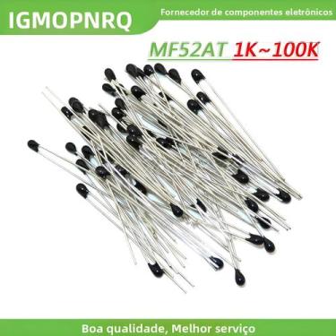 Imagem de Termistor NTC Resistor Térmico 100pcs MF52AT 5% 1K 2K 3K 4.7K 5K 10K 2