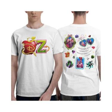 Imagem de Camiseta Feminina Solta Disney Descendants Zombies Worlds Collide Tour