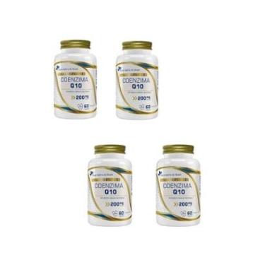 Imagem de Kit 4 Coenzima Q10 200mg 4x60 cps Flora Nativa-Unissex