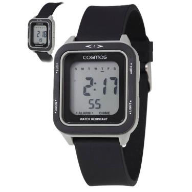Imagem de Relógio Cosmos Masculino Ref: Os41593c Retangular Digital