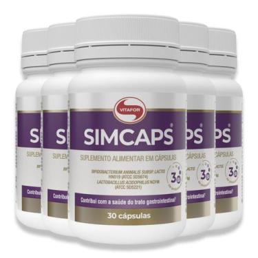 Imagem de Kit 5 Simcaps Vitafor 30 Cápsulas