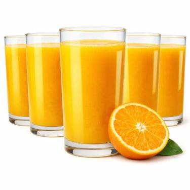 Imagem de Jogo de Copos Vidro Grosso 300ml para Agua, Sucos, Drinks e shake Conj