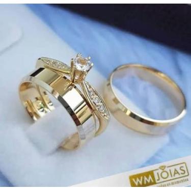 Imagem de Par de alianças chanfradas 8mm chanfradas (ESPECIAL) - Believe Jóias