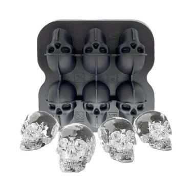 Imagem de Forma De Gelo Em Silicone De Grau Alimentício Em Formato De Pistola Ro