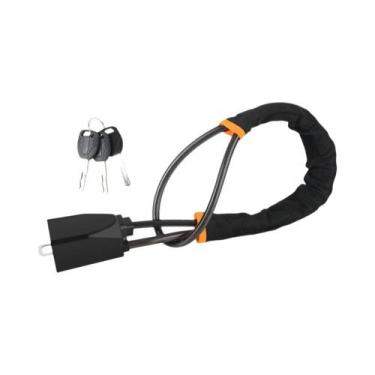 Imagem de Trava Antifurto Universal Para Volante De Carro Com Fivela De Cinto De