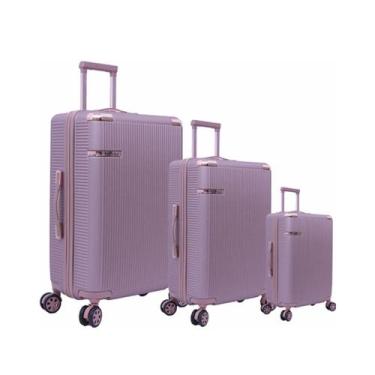 Imagem de Conjunto de Malas de Viagem Abs Cruzeiro Novara 114 Rodas Giro 360º Ca