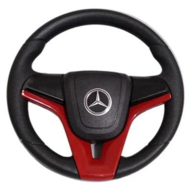 Imagem de Volante Cruze Vermelho Para Caminhão 1111 1113 1620 608 710 MB C/ Cubo