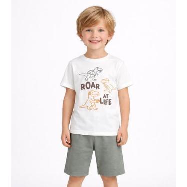 Imagem de Conjunto Masculino Camiseta E Bermuda Select Verde, 8, Verde