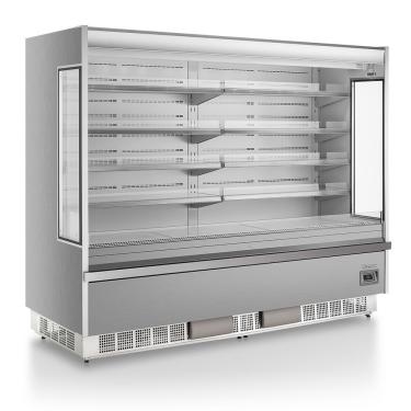 Imagem de Expositor Vertical Aberto Gsto2400 Tipo Inox 220V Gelopar