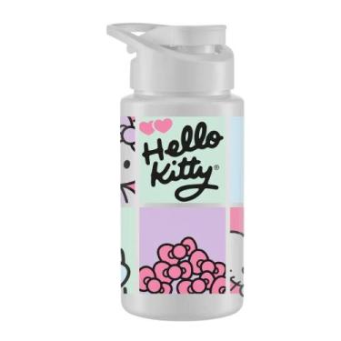 Imagem de Garrafinha De Água Squeeze Infantil De Plástico 500ml Com Tampa Higiên