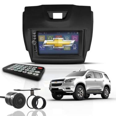 Imagem de Kit Central Multimídia Mp5 2 Din Bt Espelha Dvd Trailblazer - First Op