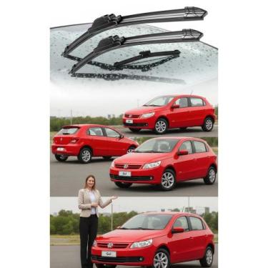 Imagem de Palhetas Limpador Gol G5 09-12: Kit 3 Pçs Gancho - Congratulations Sto