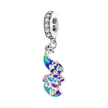 Imagem de Pulseira Feminina De Prata Esterlina 925 Com Pingente De Coração E Con