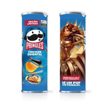 Imagem de Salgadinho Pringles Edição Limitada LOL 6 Latas, Chicken oriental