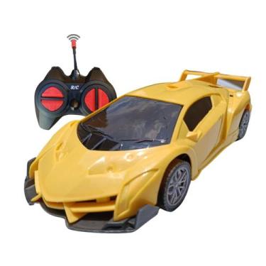 Imagem de  Carrinho de Controle Remoto Brinquedo Infantil Esportivo RC - Pbrinq,
