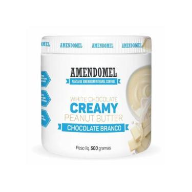 Imagem de Pasta de Amendoim - 500g Chocolate Branco - AmendoMel