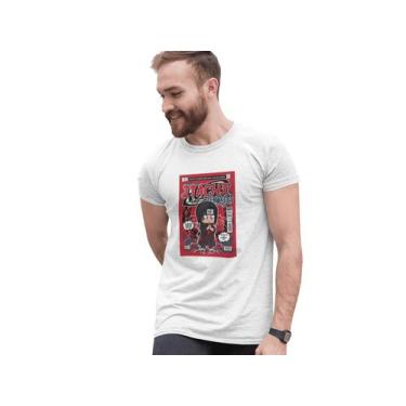 Imagem de Camiseta Poster Pop Style Inspiração ITACHI UCHIHA Estampa DTF 100% Al