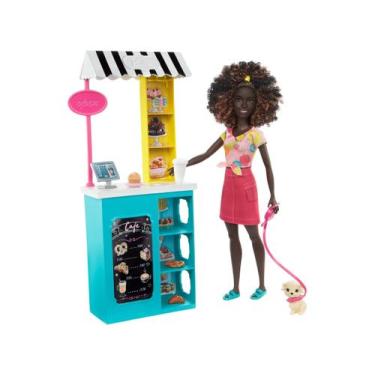 Imagem de Boneca Barbie Playset Barraca De Doces  Mattel, Colorido