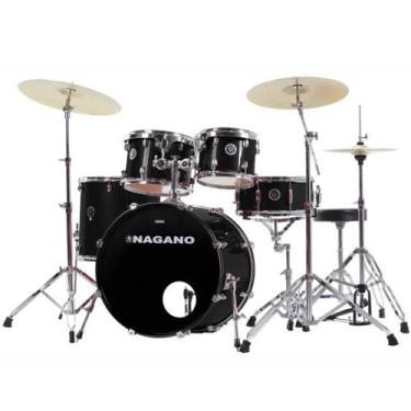 Imagem de Bateria Nagano Garage Rock 22 ES Ebony Sparkle