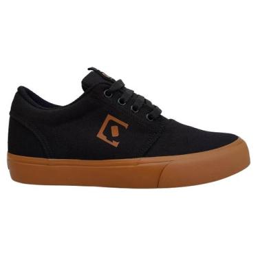 Imagem de Tênis Qix Combat 3 Pro Vulcanizado Estilizado Skate Qxvu0044, Preto, M