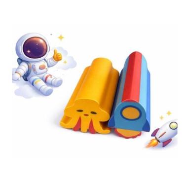Imagem de Borracha Fantasia Space Divertida - Kit com 2 borrachas Personagens:Fo