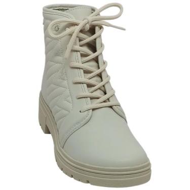 Imagem de Bota Dakota Feminina Coturno Casual De Salto Baixo, Almeria tule, 34