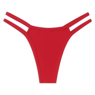 Imagem de Kit c/7 Unidades de Calcinha Fio Dental Lingerie Sexy Sensual Empina e