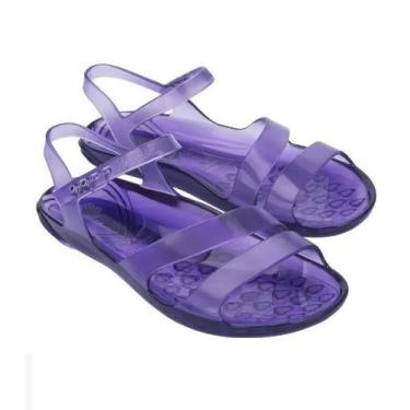 Imagem de Sandalia Melissa The Real Jelly 33571, Lilás, 38