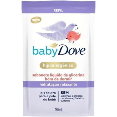 Imagem de Sabonete Líquido Baby Dove Hidratação Relaxante Refil 180ml