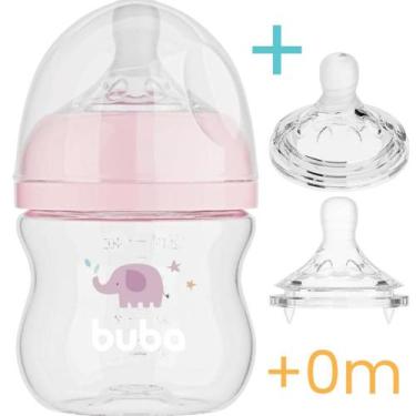 Imagem de Kit Mamadeira Easy Flow c/ 2 Bicos Extras - Buba
