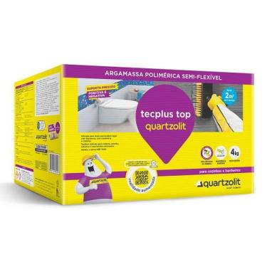 Imagem de Tecplus Top Caixa 4KG Impermeabilizante para Proteção de Superfícies em Áreas Internas e Externas Quartzolit