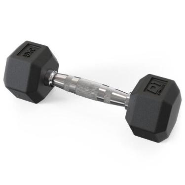 Imagem de Dumbbell Sextavado Emborrachado - 3kg - D1 Fitness